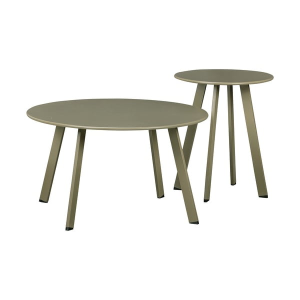 Măsuță de cafea din fier pentru grădină WOOOD Fer, ø 40 cm, verde-image-2