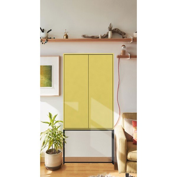 Dulap galben 75x164,5 cm Lennon – Really Nice Things-image-1