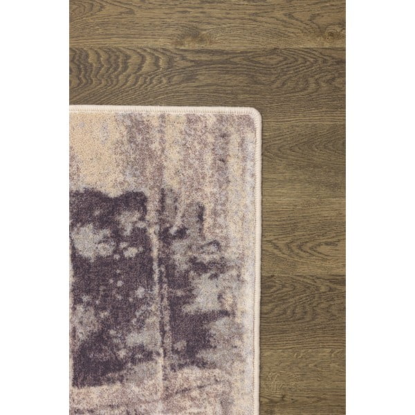 Covor gri/crem din lână 200x300 cm Lissey – Agnella-image-3