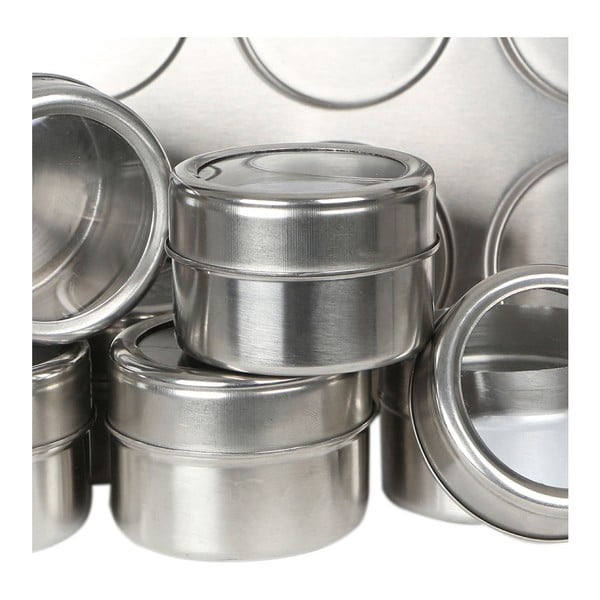 Set de 6 recipiente pentru condimente cu suport 100 ml - Premier Housewares-image-3