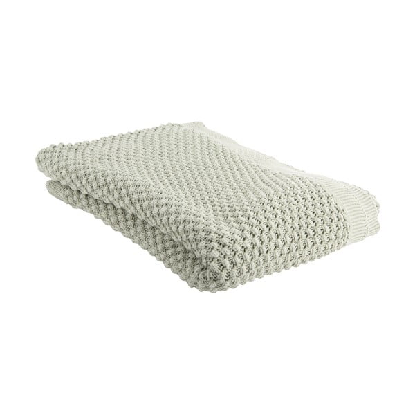 Pătură din bumbac tricotată 130x170 cm Popcorn   – PT LIVING
