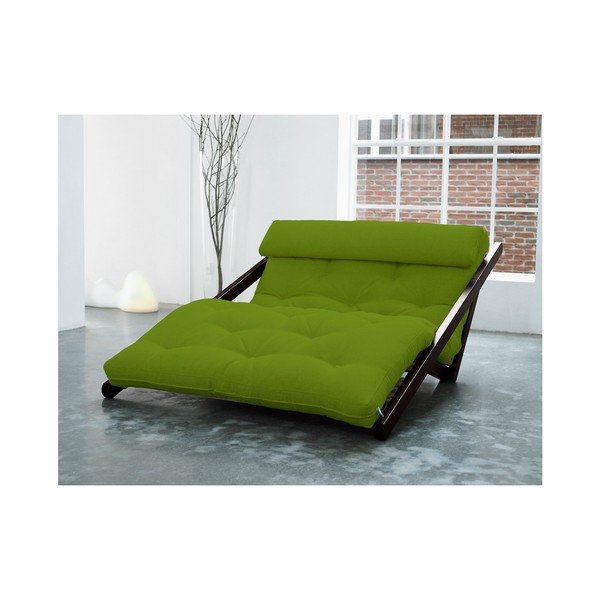 Fotoliu Karup Figo, Wenge/Lime, 120 cm-image-1