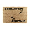 Covoraș de intrare din fibre de nucă de cocos 40x60 cm Arrivals and Departures – Artsy Doormats