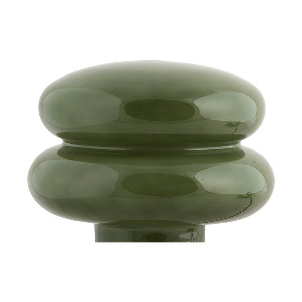 Veioză verde din sticlă (înălțime 24 cm) Incesante – Leitmotiv-image-2