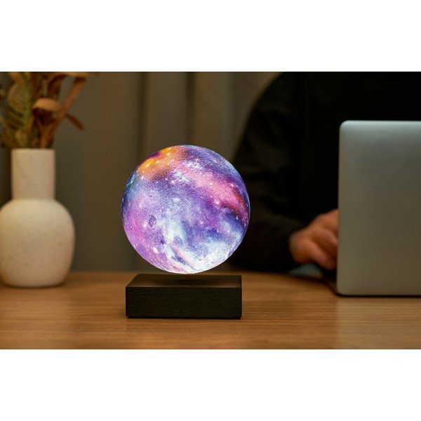 Decorațiune luminoasă neagră cu alimentare la priză ø 12 cm Galaxy – Gingko-image-4