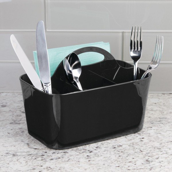 Organizator InterDesign Clarity, negru-image-1