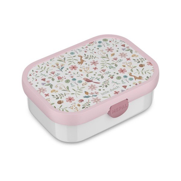 Cutie de gustări pentru copii albă/roz din plastic Fairy Wonders by Little Dutch – Mepal