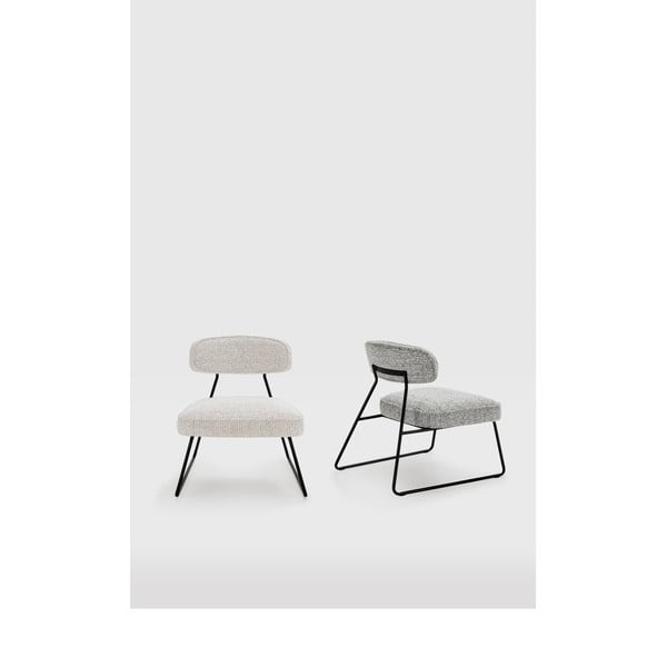 Fotoliu alb/bej Elon – Marckeric-image-1