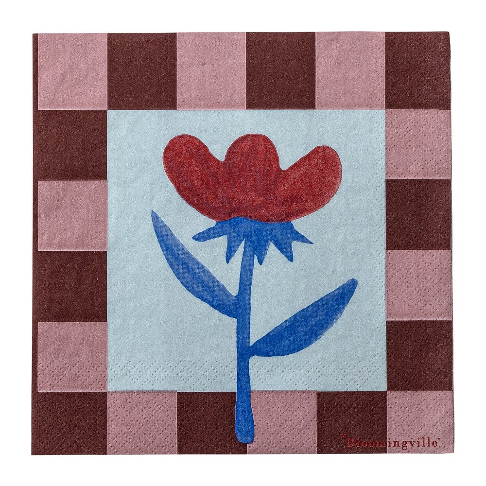 Șervețele 20 buc. din hârtie 33x33 cm Vinia – Bloomingville