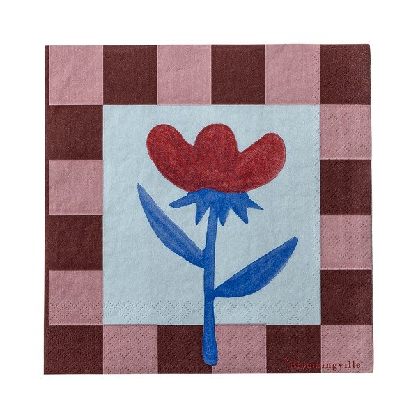 Șervețele 20 buc. din hârtie 33x33 cm Vinia – Bloomingville