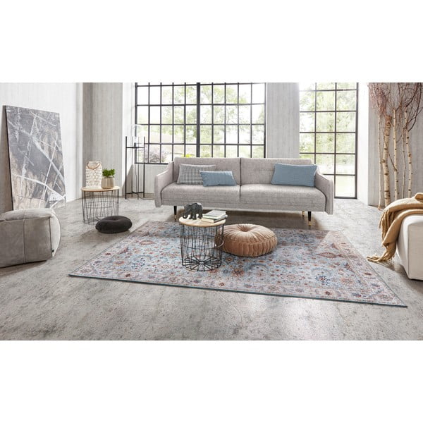 Covor Nouristan Vivana, 160 x 230 cm, albastru - bej-image-1