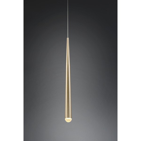 Lustră aurie LED ø 14 cm Cala – Trio Select-image-1