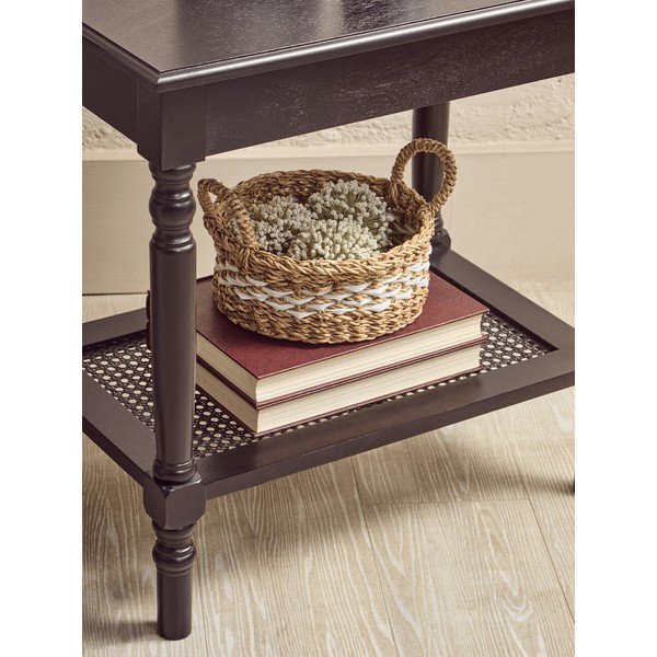Măsuță de cafea neagră 60x120 cm Heritage – Premier Housewares-image-4