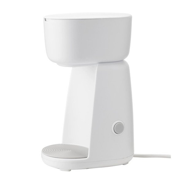 Aparat de cafea alb cu filtru din plastic 400 ml Foodie – RIG-TIG