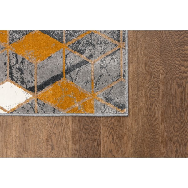 Covor galben ocru-gri 80x150 cm Soft – FD-image-3