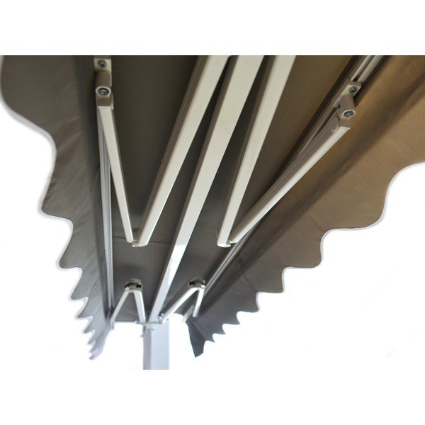 Umbrelă de soare gri 300x295 cm - Rojaplast-image-1