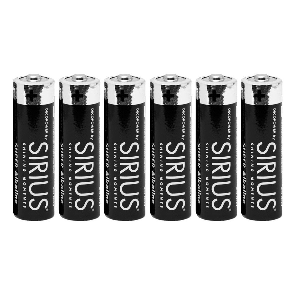 Baterii alcaline 6 buc. DecoPower – Sirius