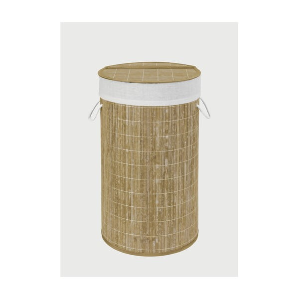 Coș din bambus pentru rufe Wenko Bina, 55 l-image-1