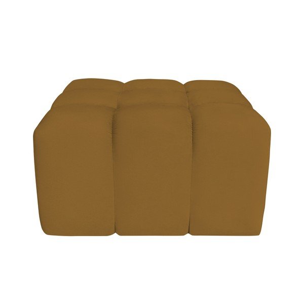 Taburet Mazzini Sofas LOTUS, galben muștar-image-1