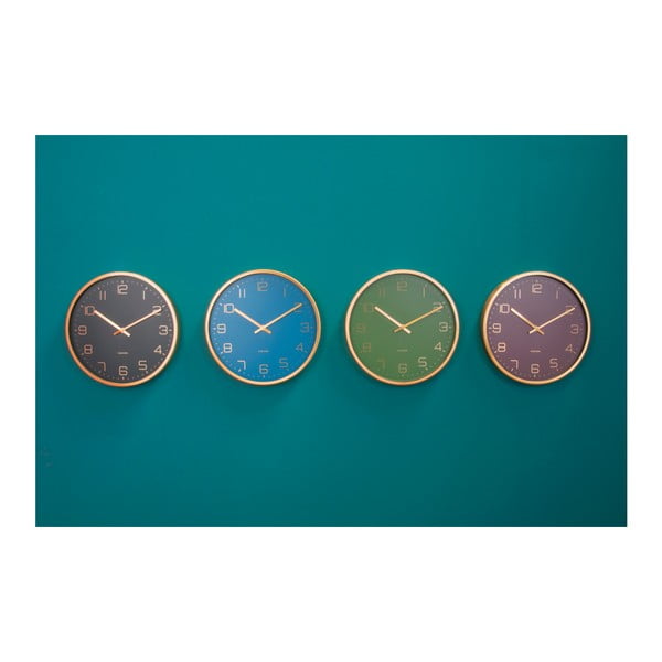 Ceas de perete Karlsson Elegance, verde-image-4