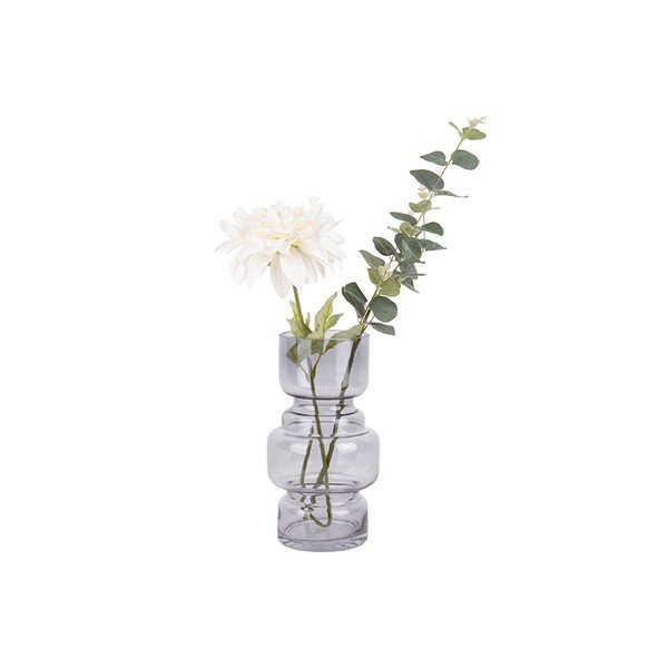 Vază din sticlă PT LIVING Courtly, înălțime 25 cm, gri-image-2