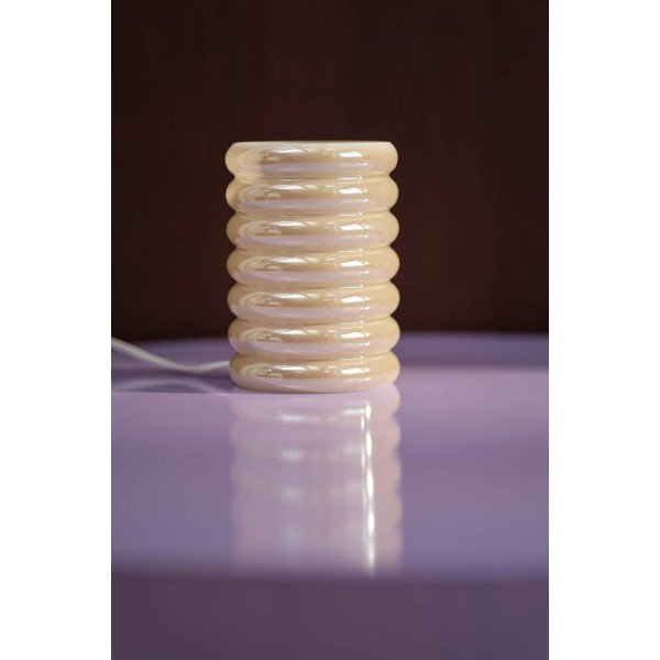 Veioză crem din sticlă (înălțime 16 cm) Apelqvist – Jotex-image-2