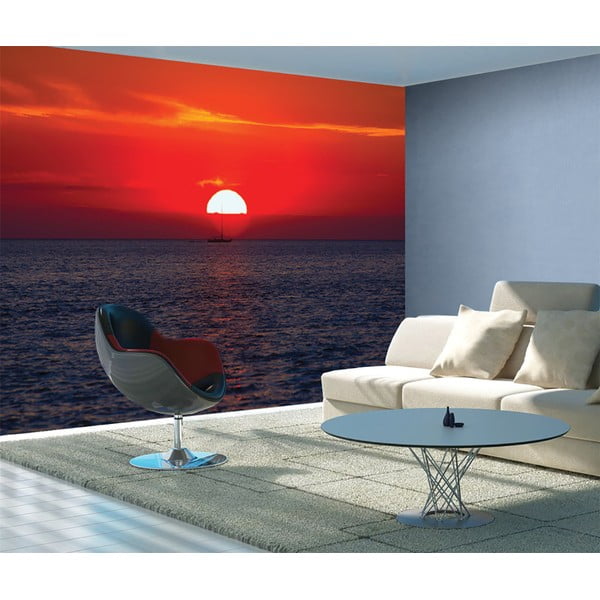 Tapet format mare Wall Sunset, 315 x 232 cm
