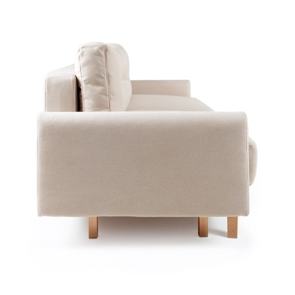 Canapea extensibilă Bonami Selection Pop, bej-image-3