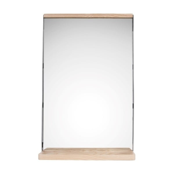 Oglindă cu ramă din lemn pentru masă PT LIVING Simplicity
