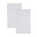 Prosoape albe 2 buc. din bumbac cu uscare rapidă, din frotir 90x140 cm Quick Dry – Catherine Lansfield