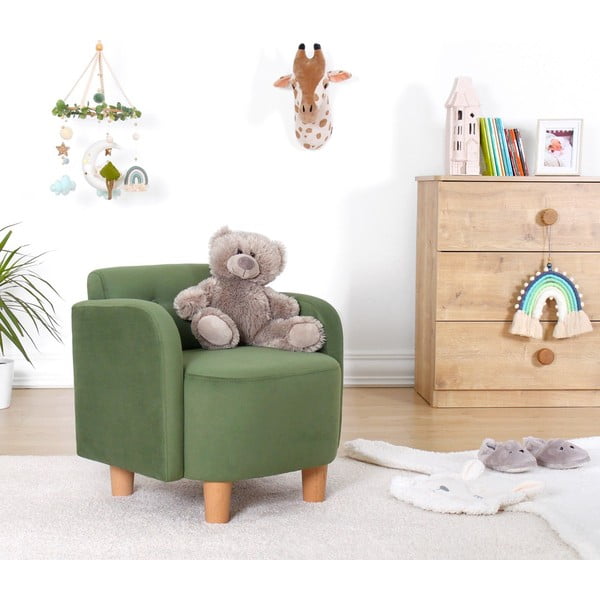 Fotoliu pentru copii verde Volie – Artie-image-3