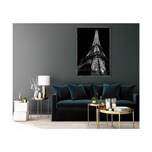 Tablou din sticlă Styler Silver Tower, 121 x 81 cm-image-1