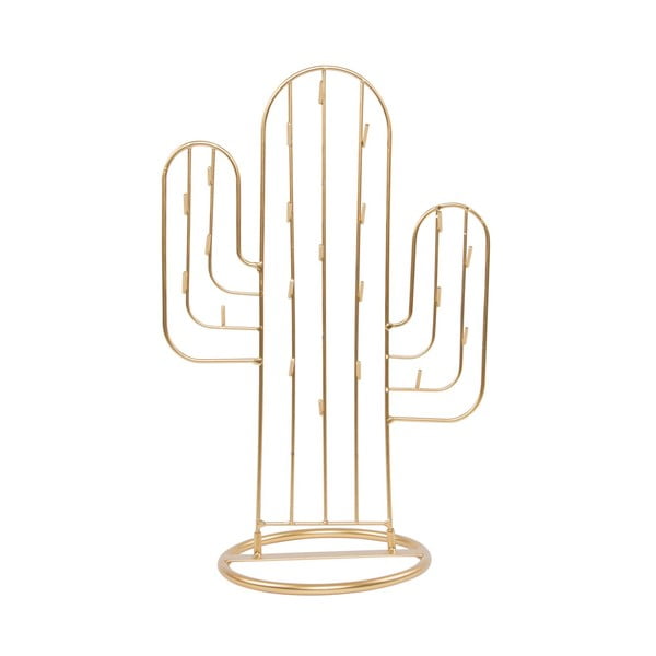 Suport pentru bijuterii Sass & Belle Cactus, auriu