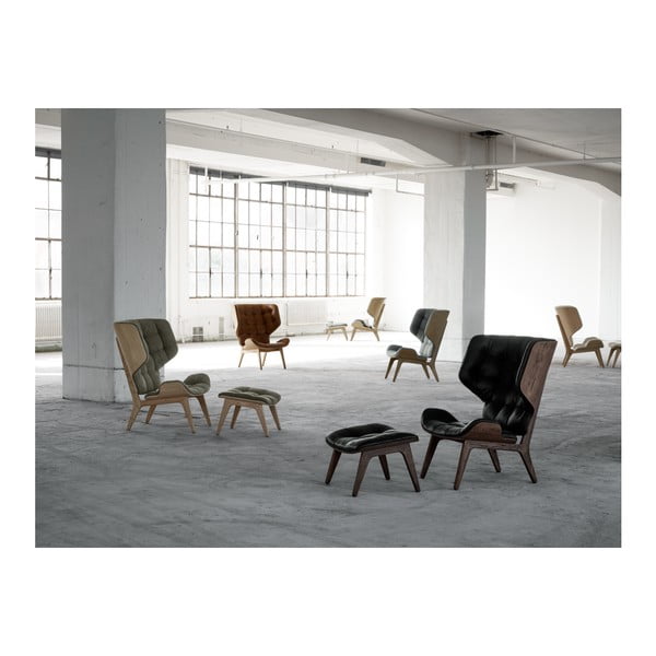 Fotoliu NORR11 Mammoth Fluffy, gri antracit-image-2