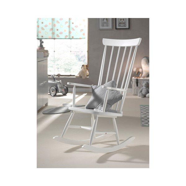 Scaun balansoar Vipack Rocky, alb-image-1