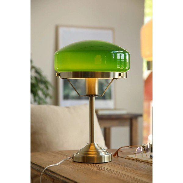 Veioză verde/alămie (înălțime 39 cm) Aurelia – Markslöjd-image-1