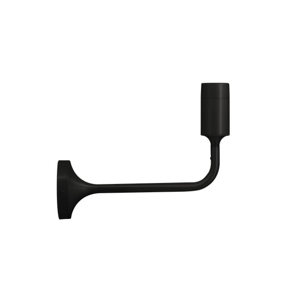 Aplică de perete neagră fără abajur din metal Santé – UMAGE-image-2