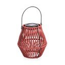 Felinar cu LED roșu solar (înălțime 17 cm) Juny – Yes Everyday
