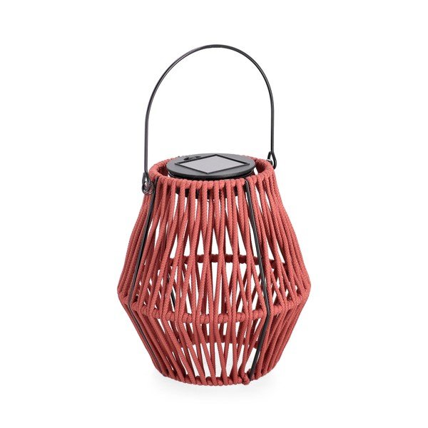 Felinar cu LED roșu solar (înălțime 17 cm) Juny – Yes Everyday