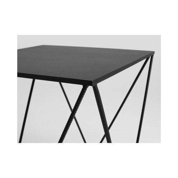 Măsuță de cafea Custom Form Daryl, lungime 60 cm, negru-image-4