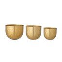 Ghivece decorative 3 buc. din metal ø 18 cm Bati – Bloomingville