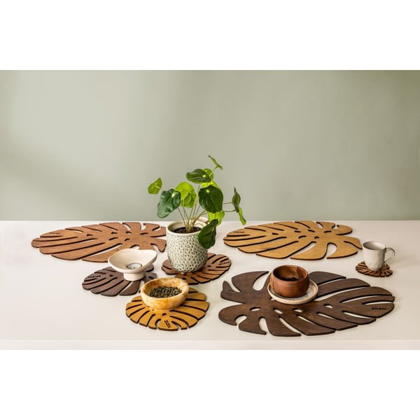 Suport pentru farfurii din lemn 45x33 cm - ZicZac-image-2