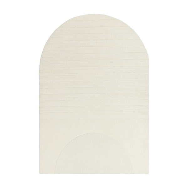 Covor alb din lână 160x230 cm Olsen – Asiatic Carpets