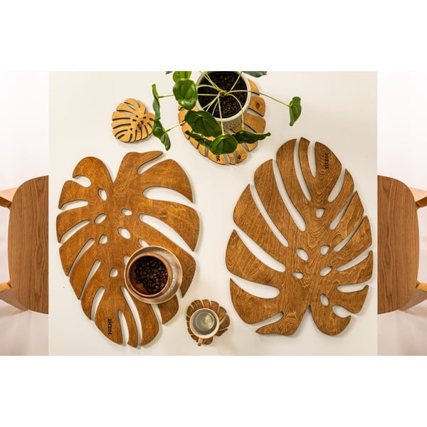 Suport pentru farfurii din lemn 45x33 cm - ZicZac-image-4