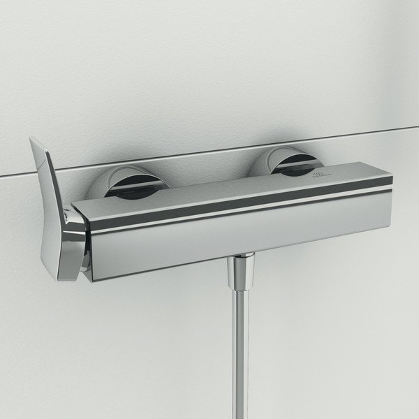 Baterie argintiu-lucios pentru duș/cu montare pe perete Conca – Ideal Standard-image-4