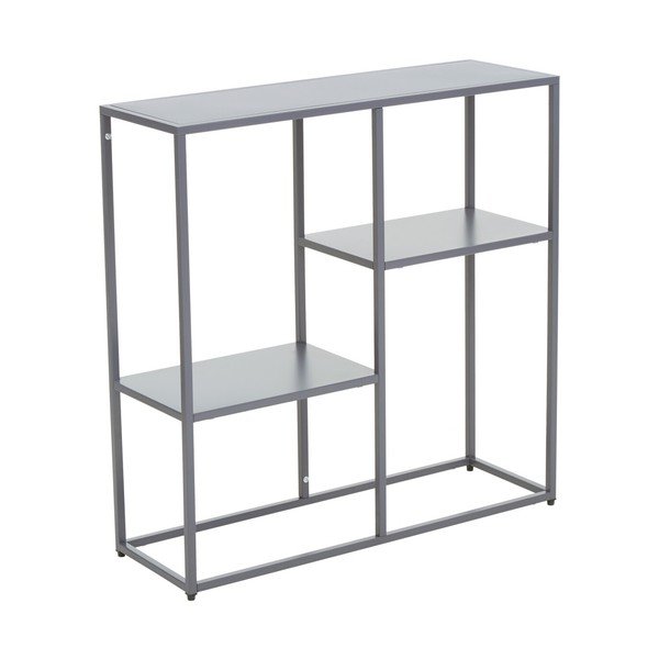 Etajeră gri din oțel 80x81x26 cm Acero – Premier Housewares