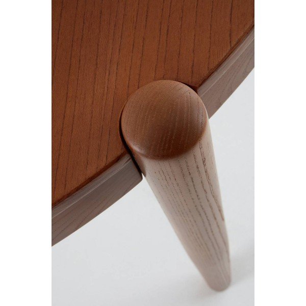 Masă de dining rotundă din lemn de ulm ø 120 cm Nattavaara – Jotex-image-3