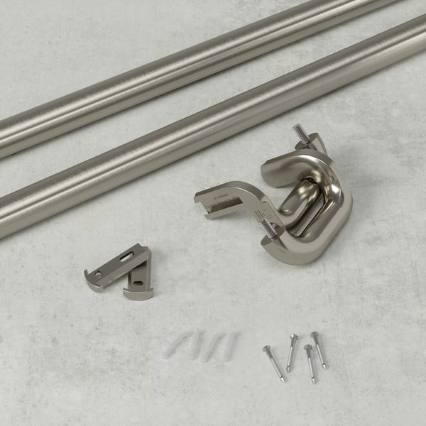 Galerie de perdea extensibilă 224-366 cm din oțel Twilight – Umbra-image-4