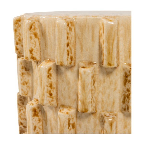 Măsuță auxiliară rotundă din ceramică ø 35 cm Axu – WOOOD-image-4