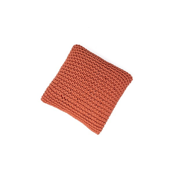 Puf pernă Bonami Essentials Knit, roșu cărămiziu-image-4